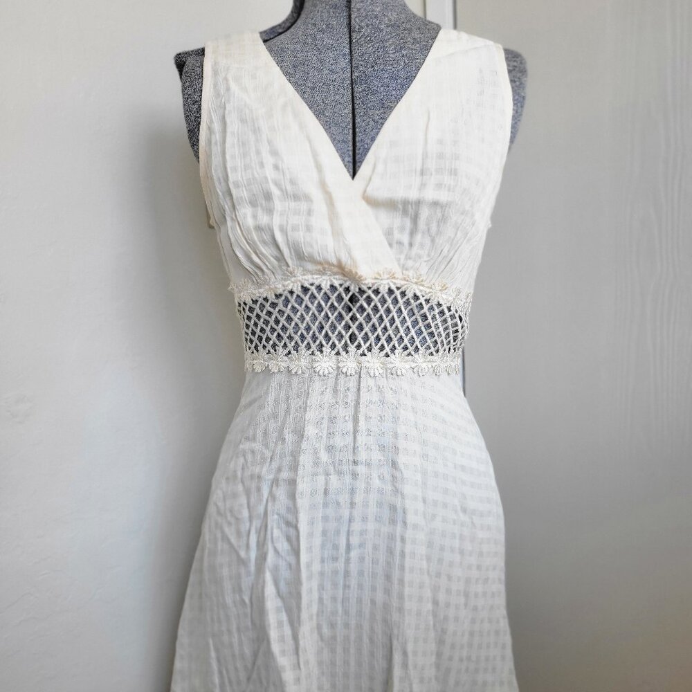 Gingham Cutout Dress